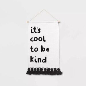 It's Cool to be Kind Hanging Kids' Knit Banner - Pillowfort™